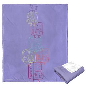 Adventure Time Silk Touch Throw Blanket, 50" x 60", BMO Tower