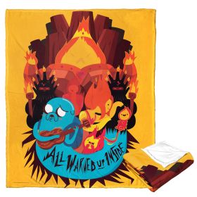 Adventure Time Silk Touch Throw Blanket, 50" x 60", All Warmed Up Inside