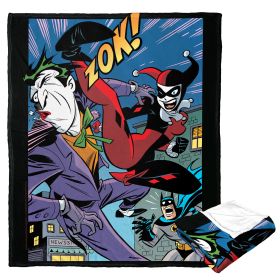 DC Comics Batman Silk Touch Throw Blanket, 50" x 60", Its Over Puddin