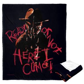 A Nightmare on Elm Street Silk Touch Throw Blanket, 50" x 60", Ready or Not