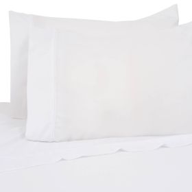 Premier Colorful Bright 4 pc Microfiber Sheet Sets (Color: White, size: FULL)